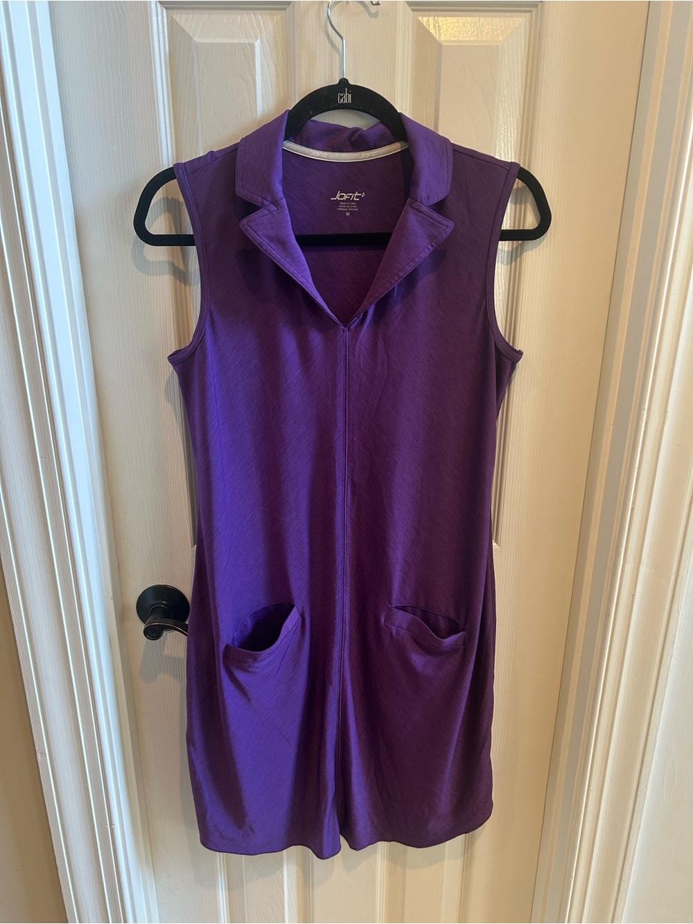 Jofit Purple Sleeveless Golf/Tennis/Pickleball Dress with shorts